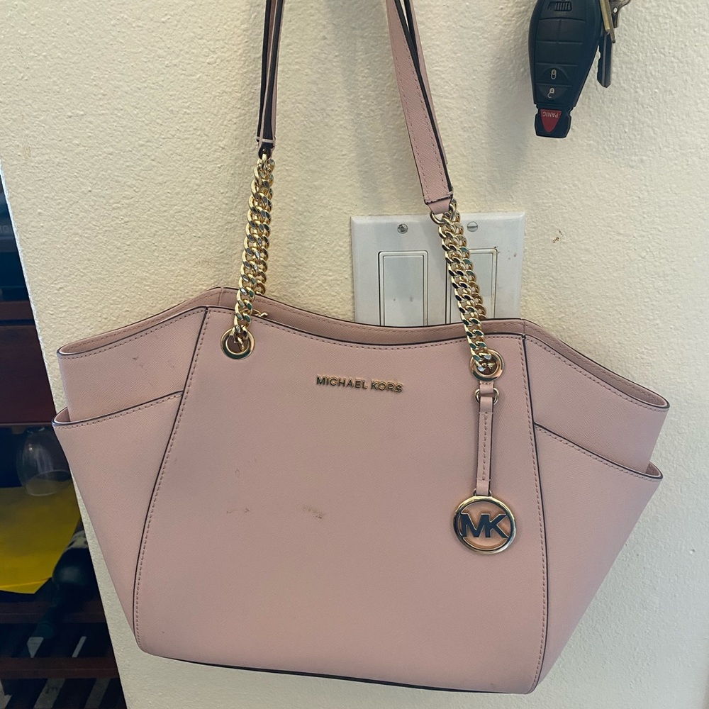 Light pink Michael Kors purse